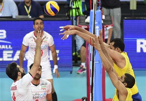 FIVB Volleyball World League Iran Loses To Brazil Sports News