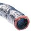 FIDT6 Fantech FIDT6 6 Insulated Flex Duct 25 Ft