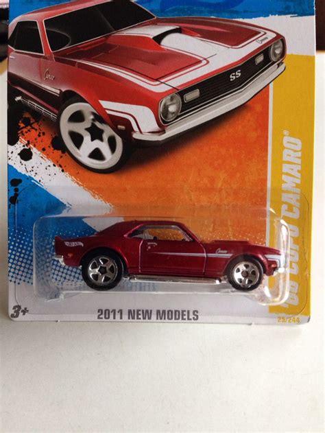 Hot Wheels 68 Copo Camaro Collectible Diecast Car Model