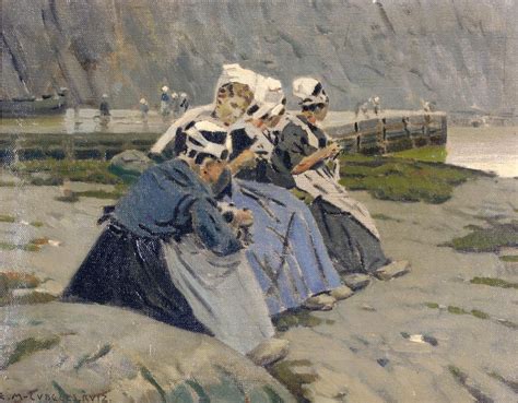 Enrique Martínez Cubells PESCADORAS FISHERWOMEN ON THE BEACH