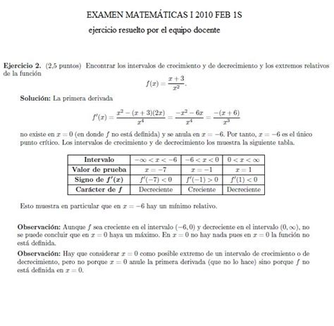 Matemáticas Y Física De Ciencias Ambientales Uned Ejercicio 2 Examen