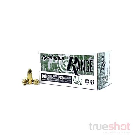 Remington Range 9mm 115 Grain Fmj