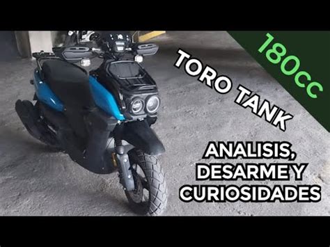 Toro Tank 180cc análisis desarme y curiosidades YouTube