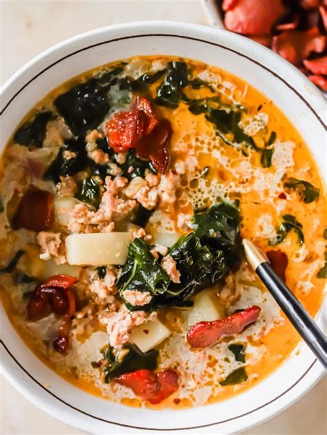 Easy Olive Garden Zuppa Toscana Soup Lena S Kitchen