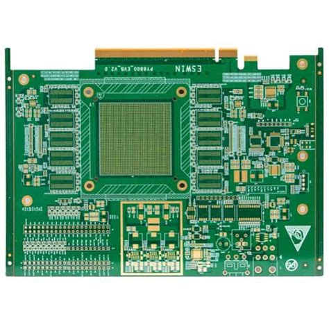 Rayming Layer High Speed Computer Gold Finger Pcb Rayming Pcb