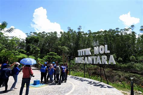 Foto Titik Nol Ikn Nusantara Menjadi Tempat Wisata Di Penajam Paser Utara