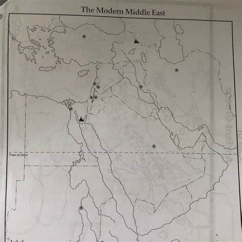 Middle East Map - History Midterm Diagram | Quizlet