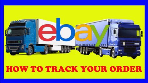 How To Track An Order On EBay Using EBay Tracking Number YouTube