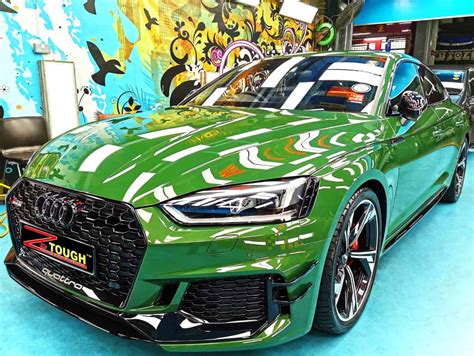 This Eye Catching Green Audi Rs Did A Regal Treatment With Zetough