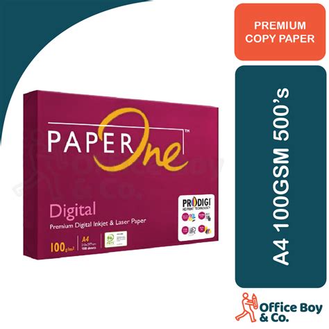 Paperone A4 Digital Paper 100gsm 500 Sheets 1 Ream A4 Paper