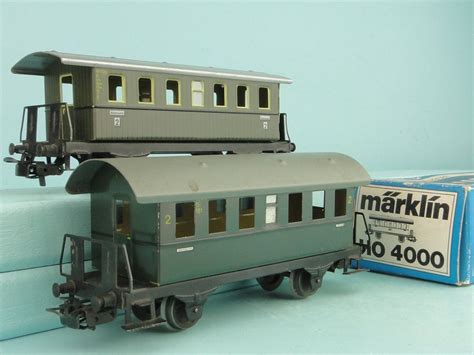 Märklin HO 2 X Blech Personenwagen Kaufen auf Ricardo