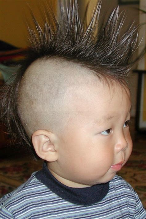 17 Baby With Mohawk Hairstyle Very Cute