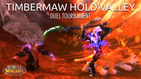 Wow Classic Duel Tournament Timbermaw Hold Valley Youtube