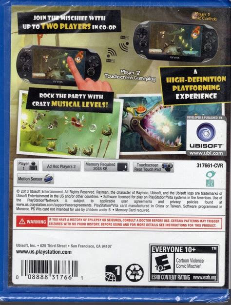 PS Vita Rayman Legends EBay