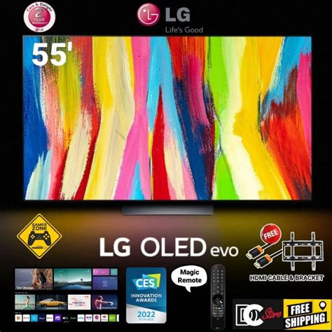 2022 New Lg C2 55 Inch 4k Smart Oled Evo Tv With Ai Thinq Oled55c2psa Oled55c2 Oled55c1ptb