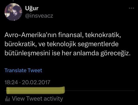 Uğur on Twitter Olması istenenler Olanlar Olacak Olanlar Sırasıyla