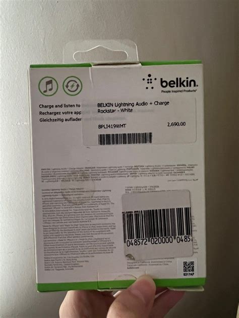 Belkin Lightning Audio Charge Rockstar Mobile Phones Gadgets