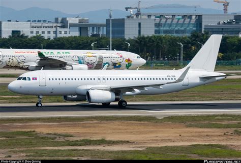 XU 356 Cambodia Angkor Air Airbus A320 232 WL Photo By Zhou Qiming