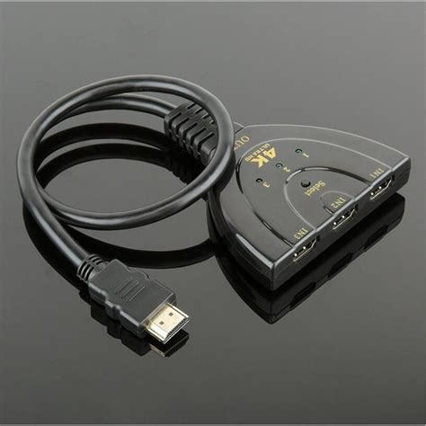 Hdmi 切替器 分配器 セレクタ 3入力1出力 4k対応 Hdmiセレクター Hdmi切替器 Hdmi分配器 電源不要 Cp Hdmi 3