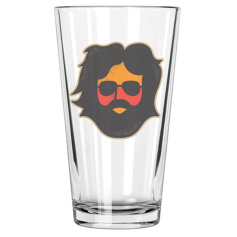 Jerry Garcia Keystone Pint Glass Shop The Jerry Garcia Official Store