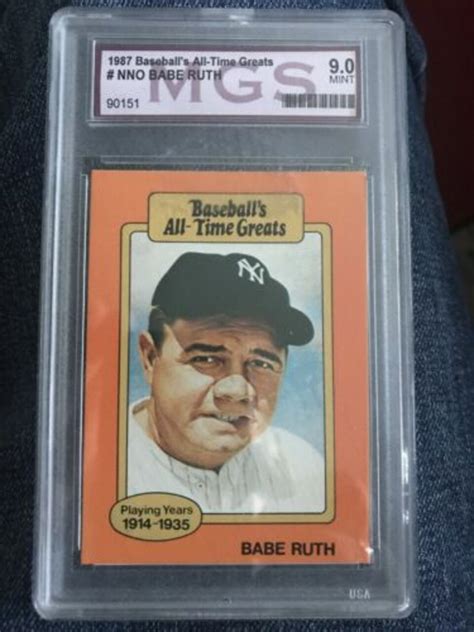 Babe Ruth All Time Greats Card Best Sale Emergencydentistry