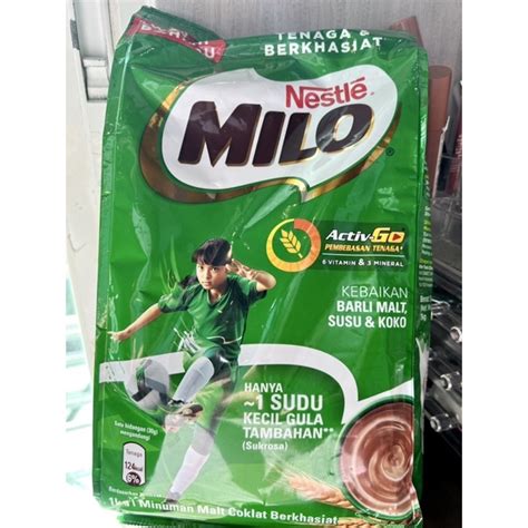 Jual Milo Active Go Kg Malaysia Original Rasa Lebih Malt