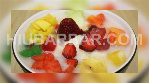 Resep Dan Cara Membuat Es Buah Yang Sedap Segar Dan Nikmat Hiu Barbar