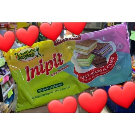 Lemon Square Inipit 230g 10 Pieces Shopee Philippines