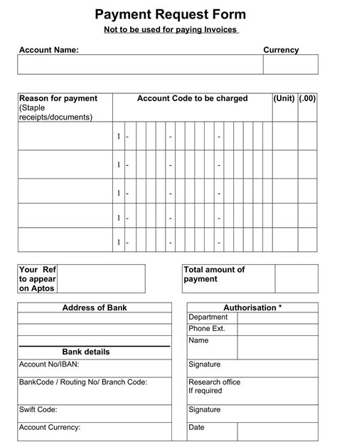 25 Free Printable Payment Requisition Form Templates Word Pdf American Templates