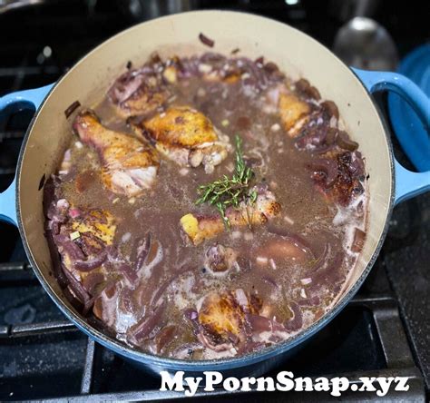 Coq Au Vin Cooking From South Indian Aunt Seema Captured Nude Using