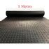 2m² Piso Emborrachado Moeda Preto 3mm X Larg 1m X Comp 2m