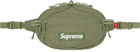 Supreme Waist Bag Fw20 Olive Novelship