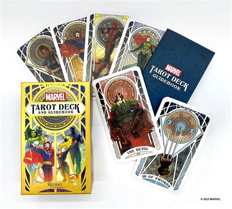 Purple Moon Marvel Tarot Deck And Guidebook