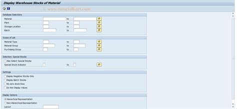 MB52 SAP Tcode List Of Warehouse Stocks On Hand