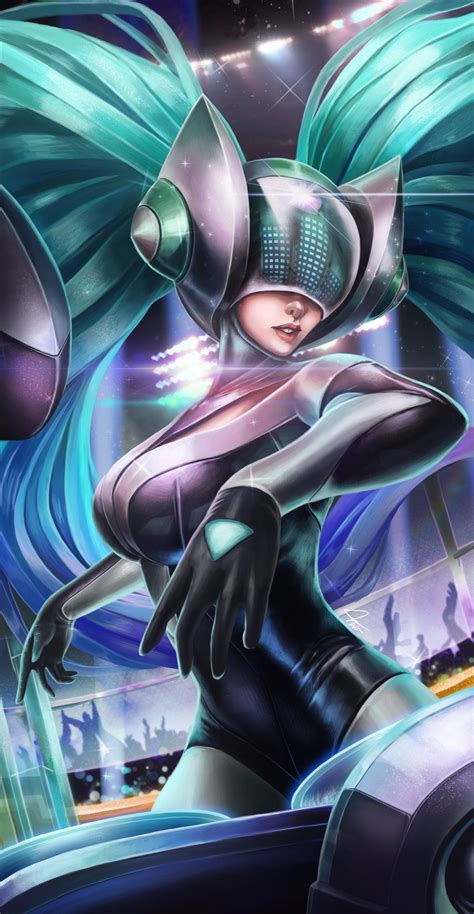 Dj Sona Kinetic By Chue Yang Lol League Of Legends League Of Legends