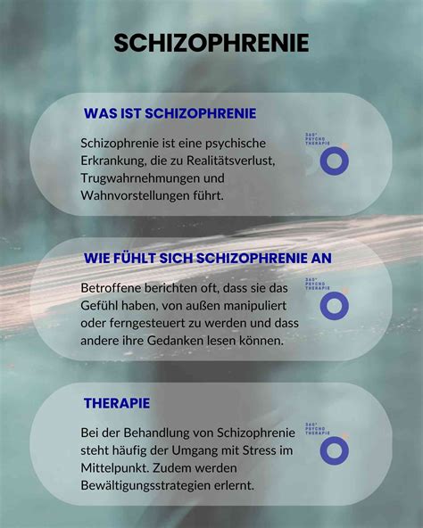 Schizophrenie Psychotherapie