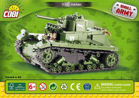 Cobi 7TP Tank Set 2456 SetDB Merlins Bricks