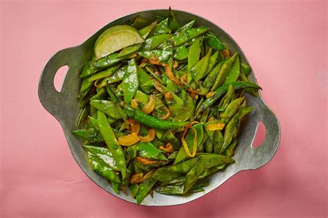 Sheem Bhaji Recipe Bangladeshi Mangetout Sauté Great British Chefs