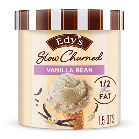 Edy S Dreyer S Slow Churned Vanilla Bean Light Ice Cream 1 41 Liter