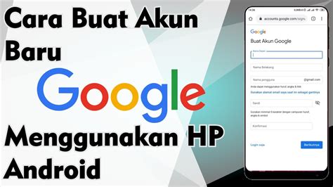 Cara Buat Akun Baru Youtube