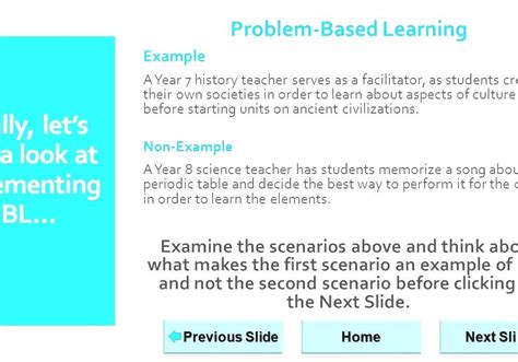 Problem Based Learning Examples Pdf