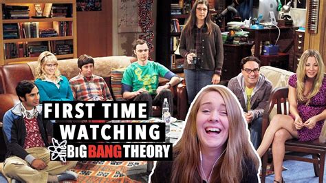 First Time Watching The Big Bang Theory Youtube