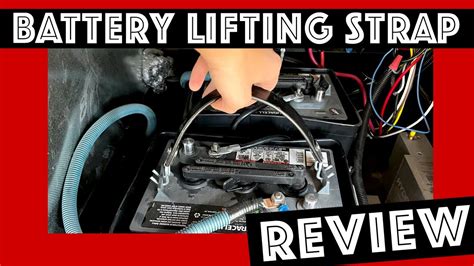 EZGO Battery Lifting Strap Review YouTube