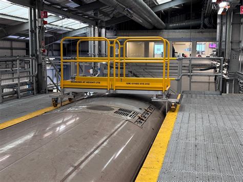 Train Roof Rolling Gantry Bridge | Working at Height