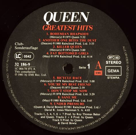 QUEEN GREATEST HITS LP Виниловая пластинка 12 6500 руб