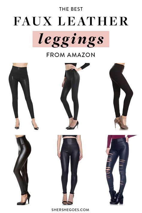 The Best Faux Leather Leggings Sleek Comfy And Affordable