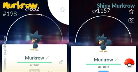 Shiny Murkrow - Pokemon Go