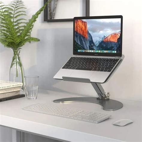 jual sitstand laptop tablet holder stand mount adjustable meja