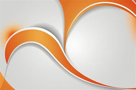 Premium AI Image Orange White Abstracts Background