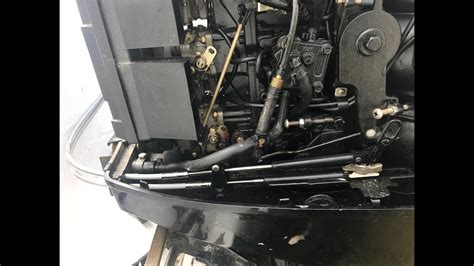 Mercury Throttle Cable Installation